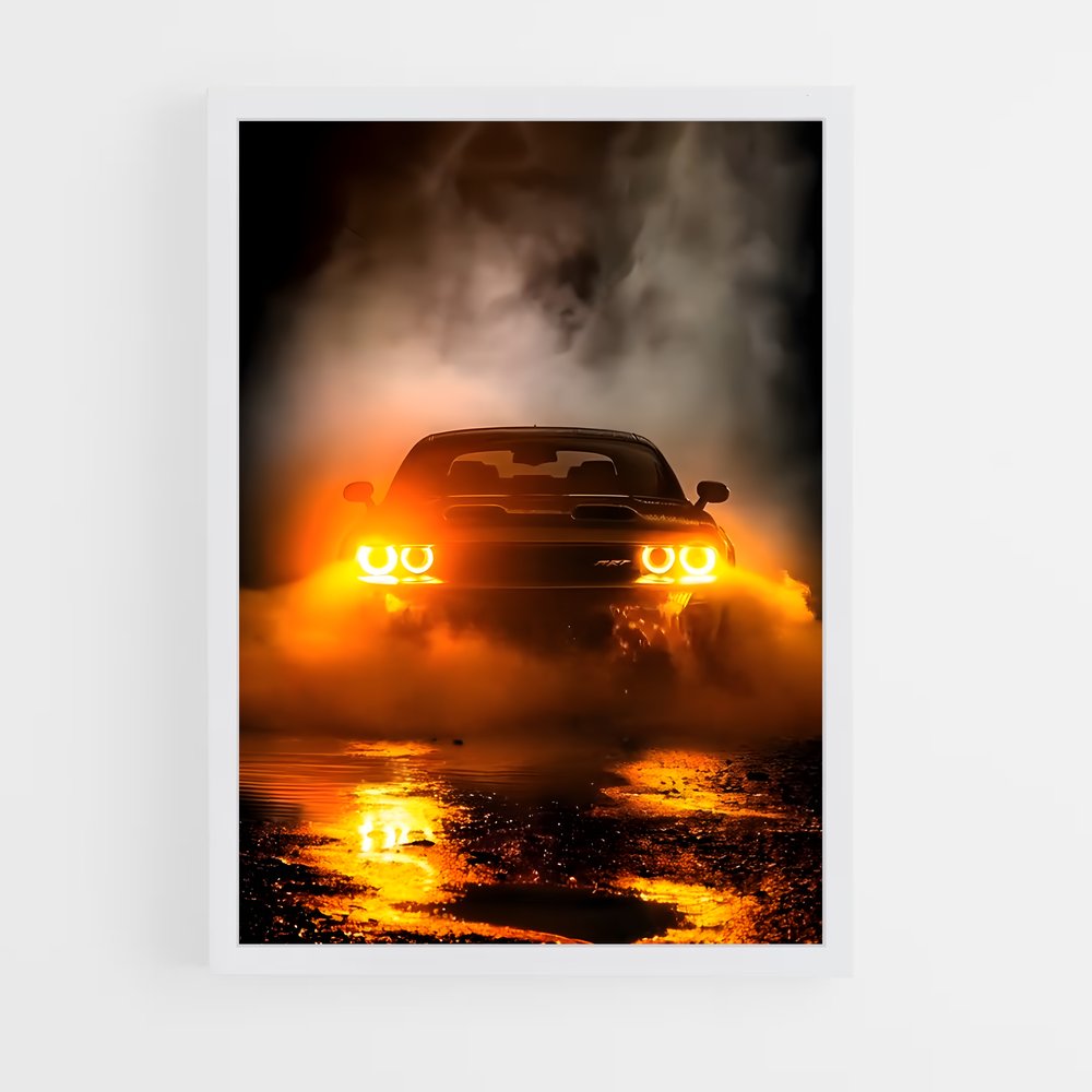 Poster Demon au Clair de Lune – affiche Dodge (vue 3)